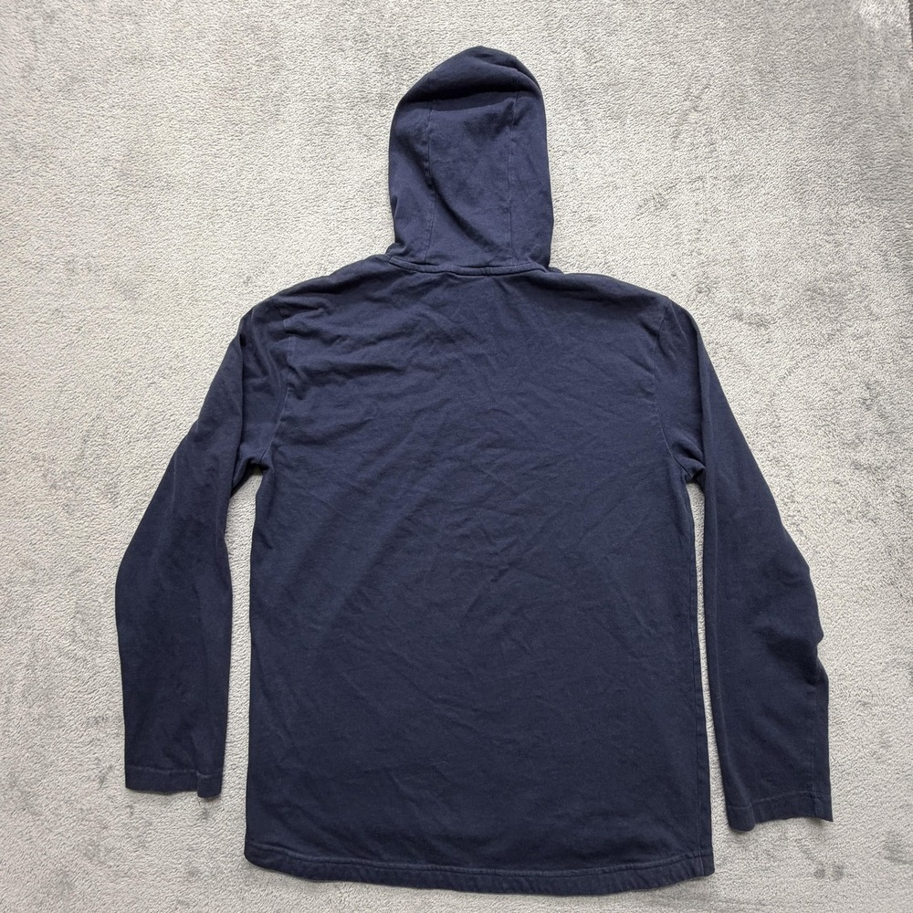 Nike Hoodie Mens Large Navy Blue‎ Cotton Jersey Pullover Long Sleeve 807249-451 - Picture 2 of 10